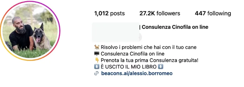 Screenshot del caso