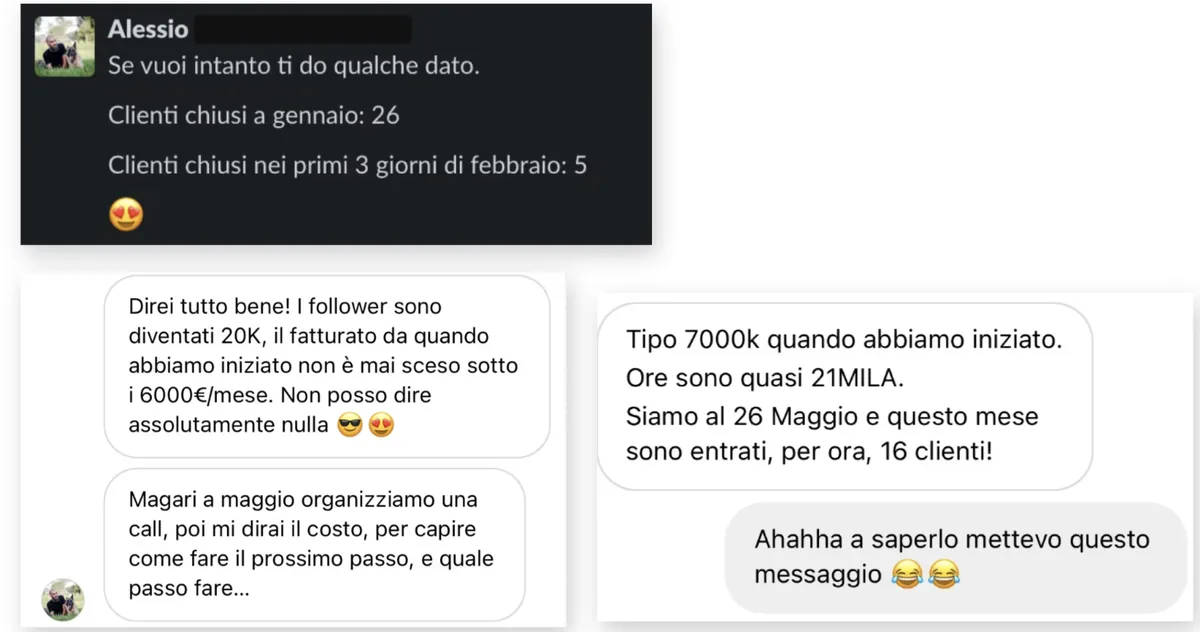 Screenshot del caso
