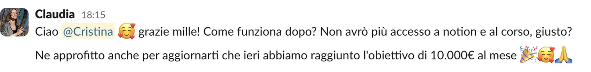 Screenshot del caso