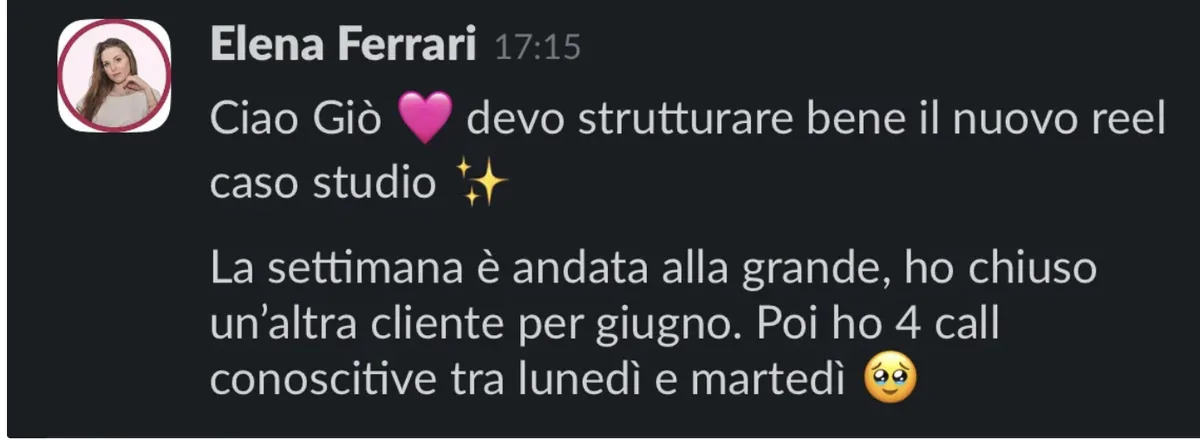 Screenshot del caso