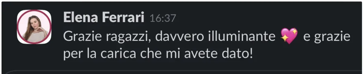 Screenshot del caso