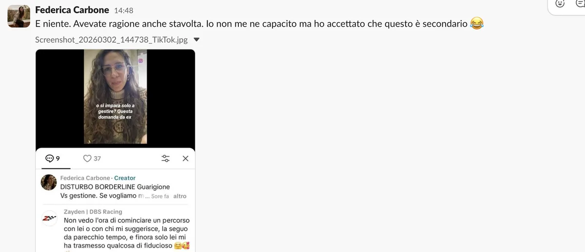 Screenshot del caso