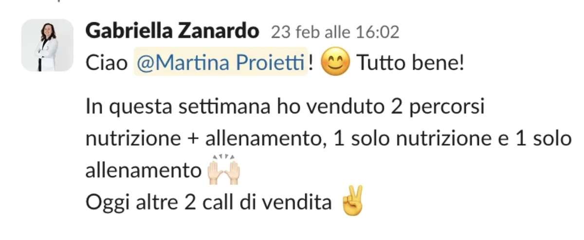 Screenshot del caso