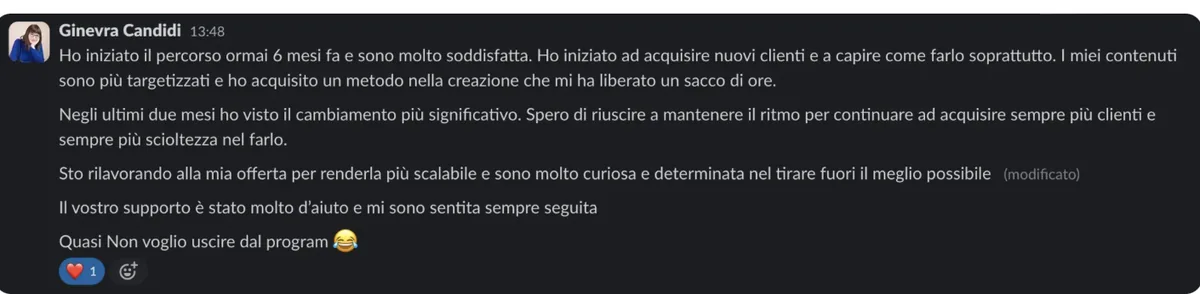 Screenshot del caso