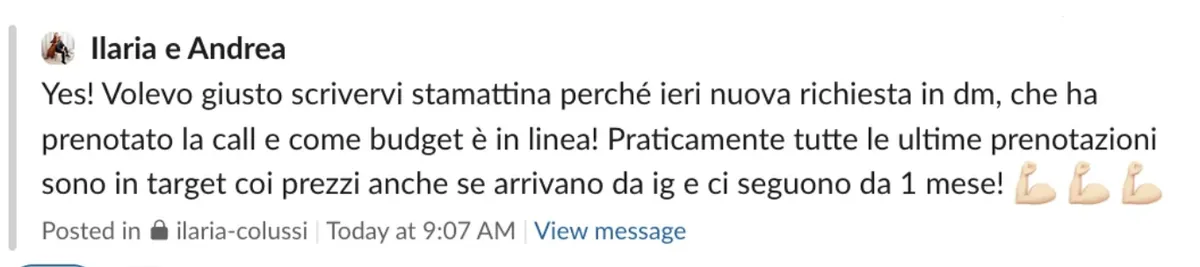 Screenshot del caso